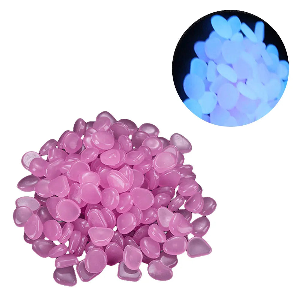 APWIKOGER Glow In The Dark Garden Pebbles For Yard Pathways