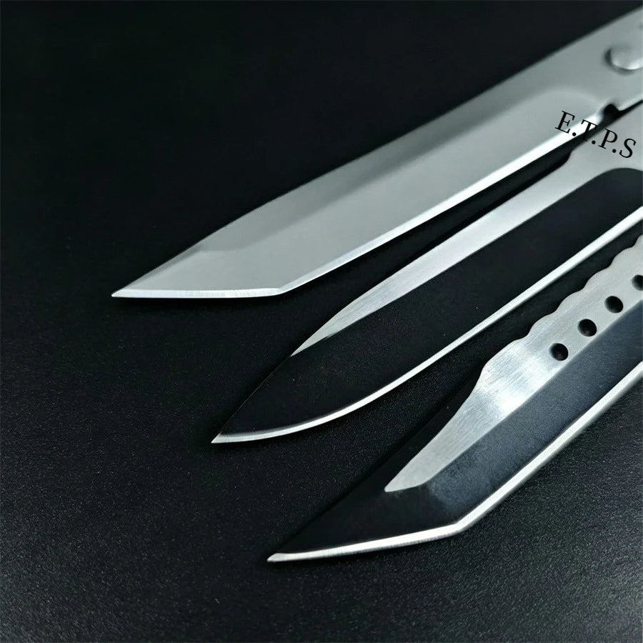 DIY Supplies Mic Hunter Folding EDC Knife 440C Blade Zinc Alloy