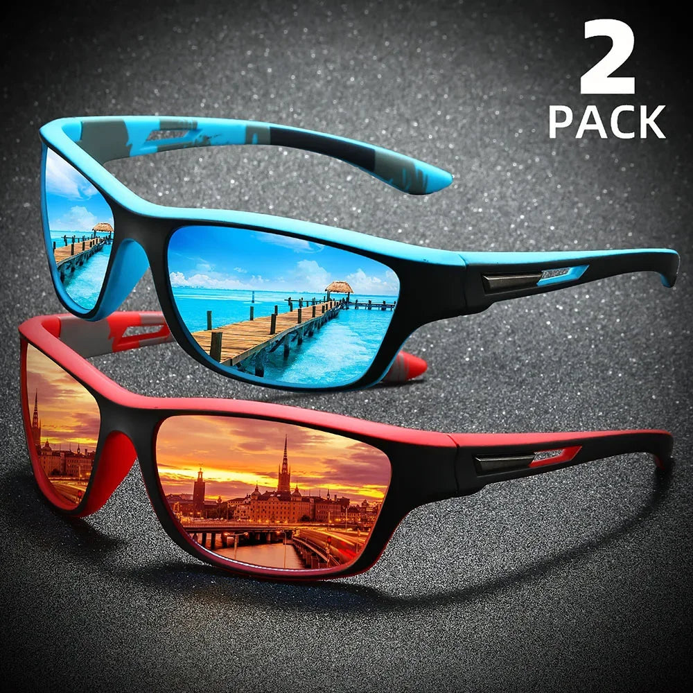 Polarized Wrap Around Sunglasses For Outdoor Sports And Travel