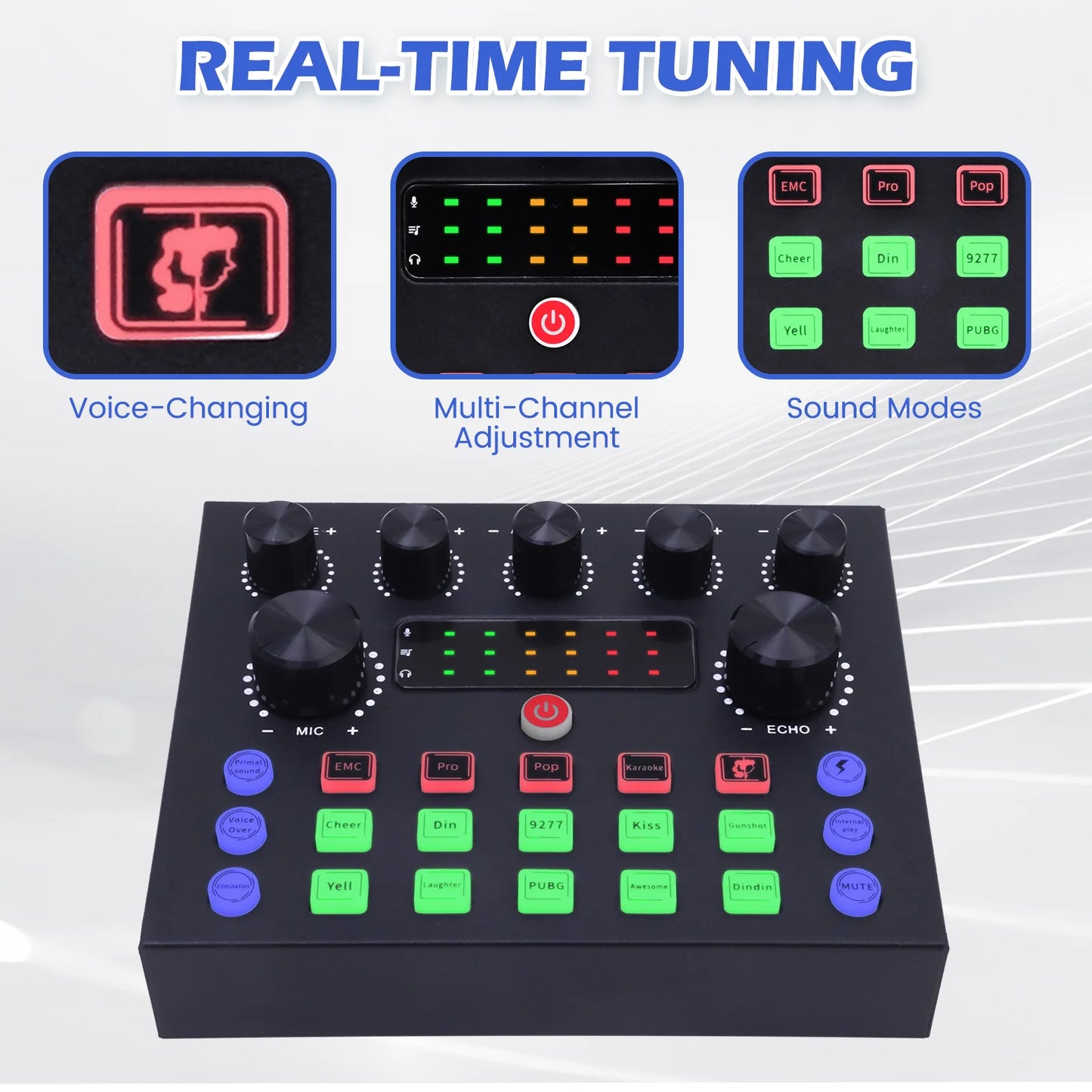 Studio Recording Kit With Condenser Microphone For PC And Laptop