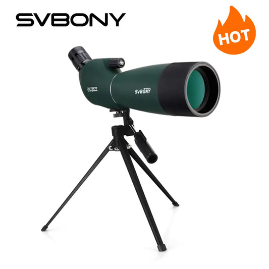 SVBONY Spotting Scope 75X Zoom FMC BAK4 Waterproof