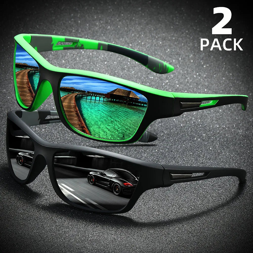 Polarized Wrap Around Sunglasses For Outdoor Sports And Travel