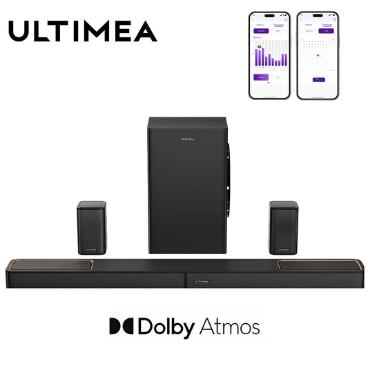 ULTIMEA 460W 5.1.2ch Sound Bar With Dolby Atmos App Control