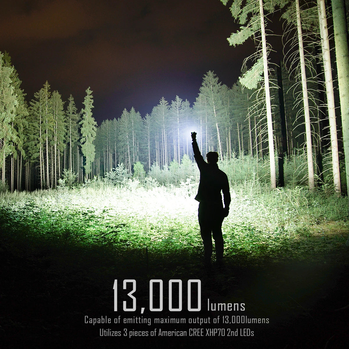 IMALENT MS03 13000 Lumens EDC Flashlight For Outdoor Adventure