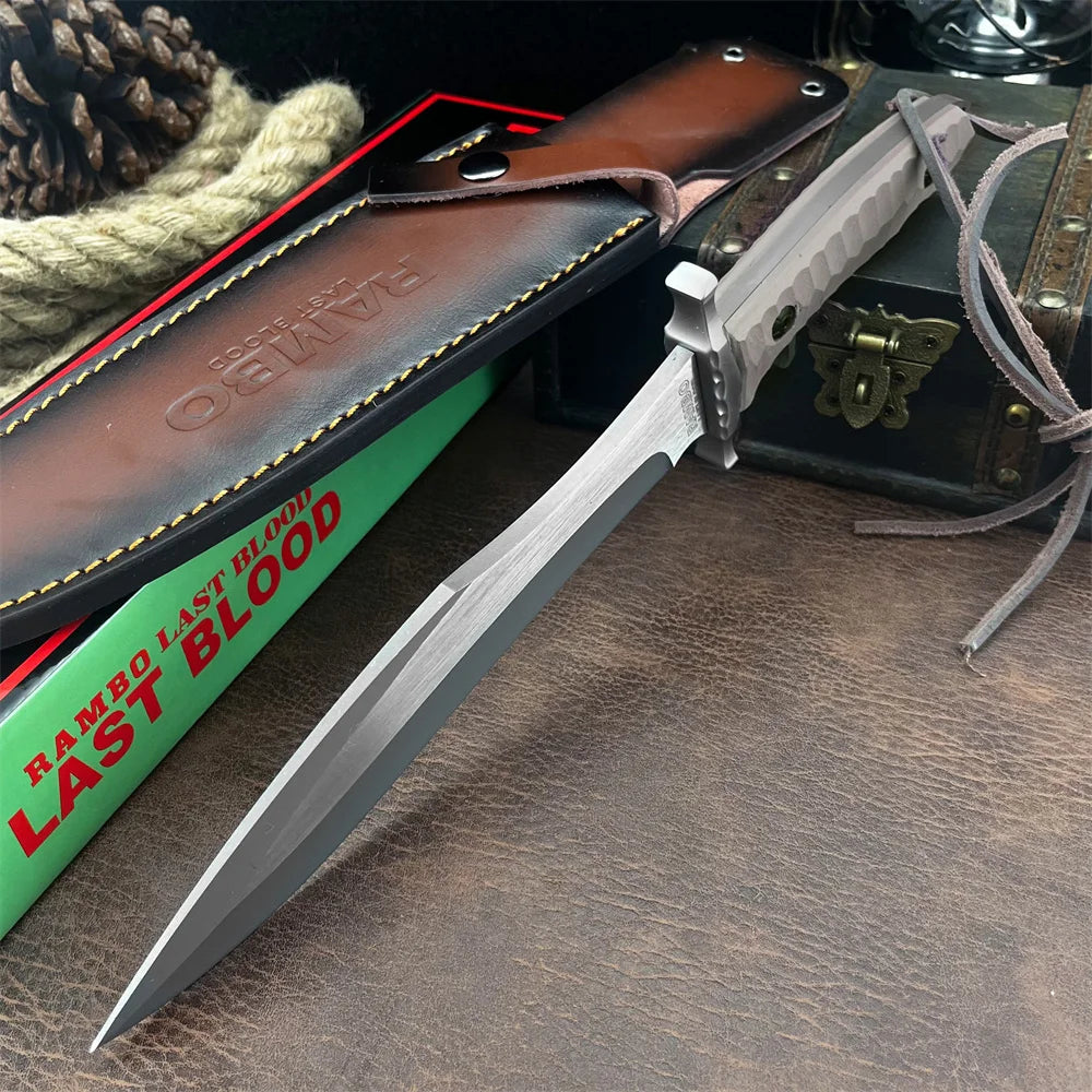 DIY Supplies MK9 High Hardness Knife D2 Blade G10 Handle