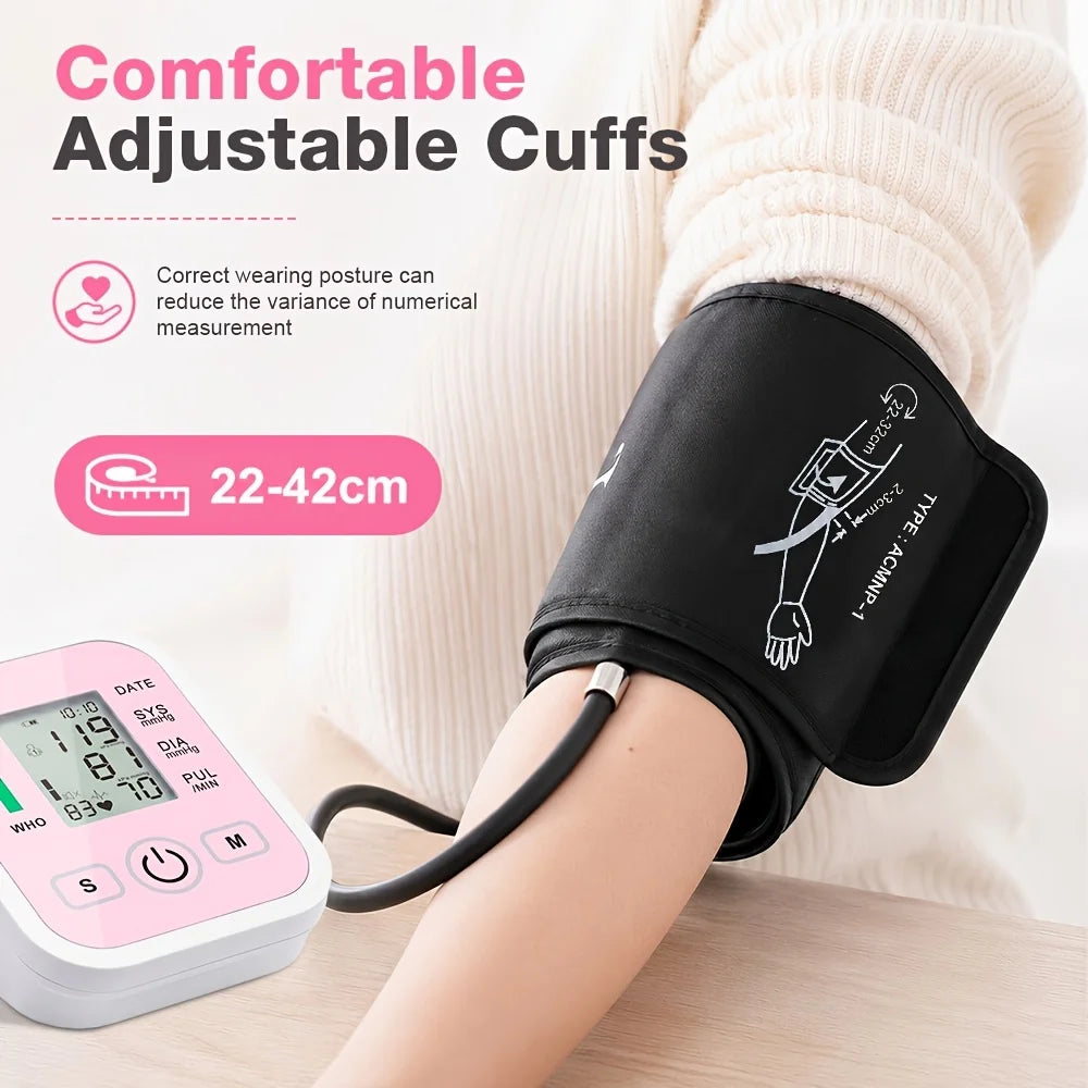 Automatic Digital Blood Pressure Monitor BPM-A7 With Large LCD