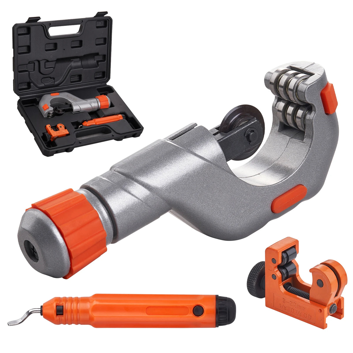 VEVOR Tubing Cutter Set Heavy Duty Pipe Cutting And Deburring