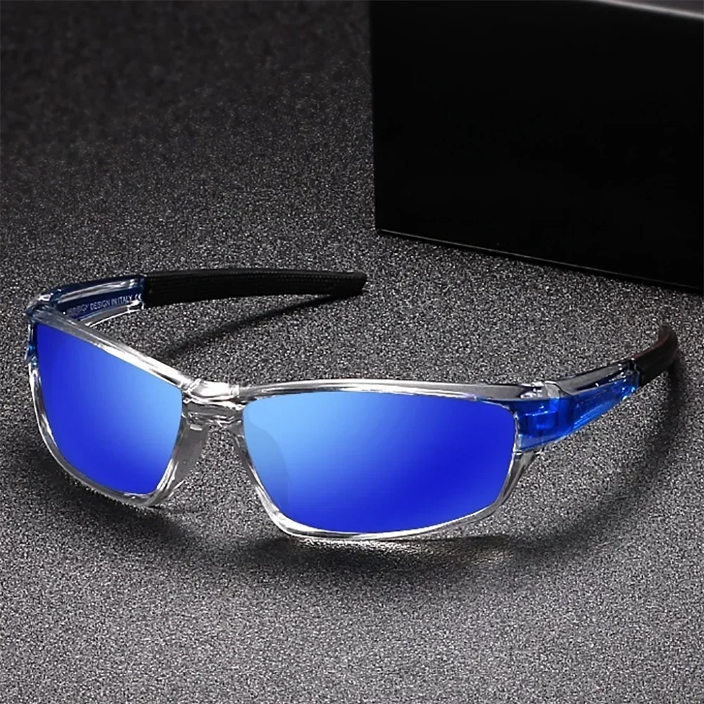 Polarized Sports Sunglasses For Men Lightweight Night Vision Cycling Driving