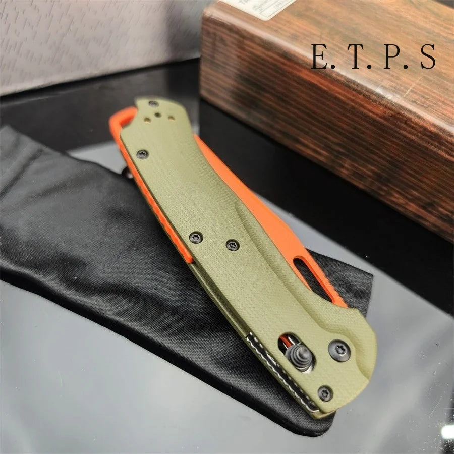 DIY Supplies BM 15535 G10 Folding Knife Multifunction Tool