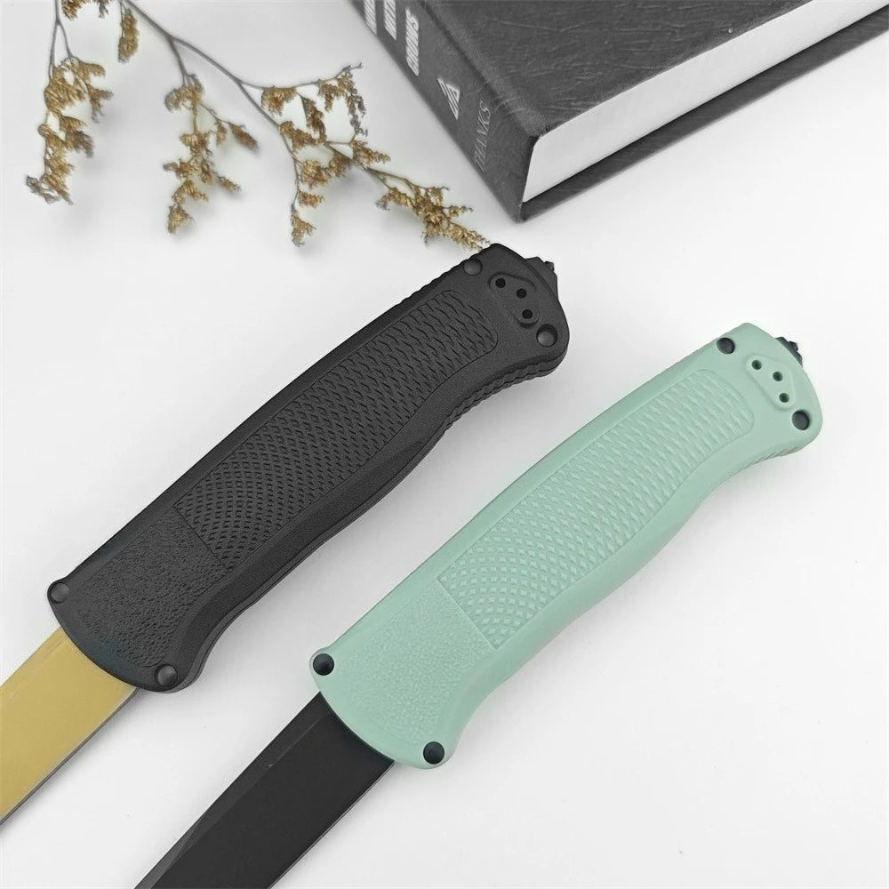 DIY Supplies Folding Knife Tanto Blade D2 Steel Tactical EDC