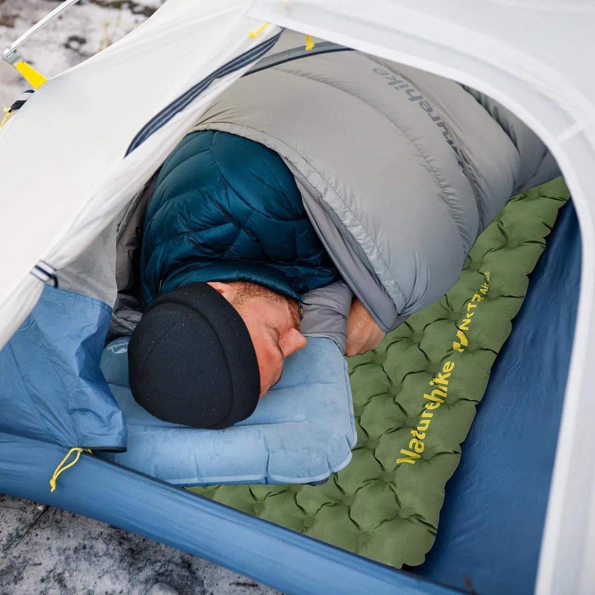 Naturehike Insulated Inflatable Sleeping Pad for Camping Comfort