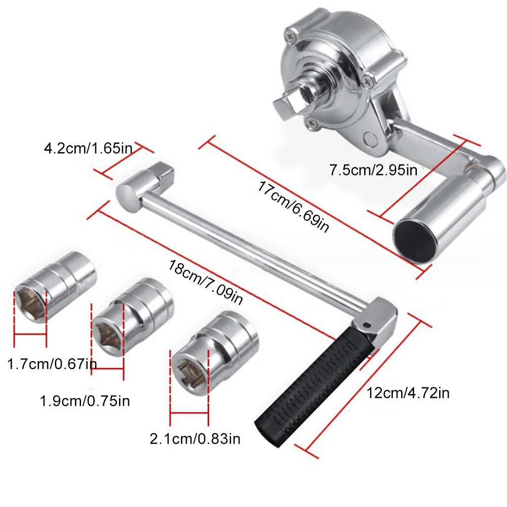 ALLOET Torque Multiplier Wrench Set For Lug Nuts And Tires